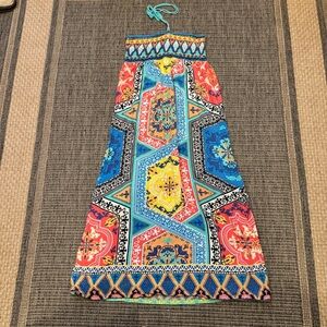 Flying Tomato Multicolor Geometric Swim Coverup